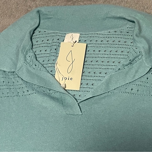 Joie sleeveless vest/sweater size XL blue new with tags - Picture 2 of 9